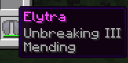 Fake Elytra real in-game screenshot